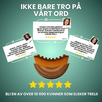 Trelii ansikts- konturpensel