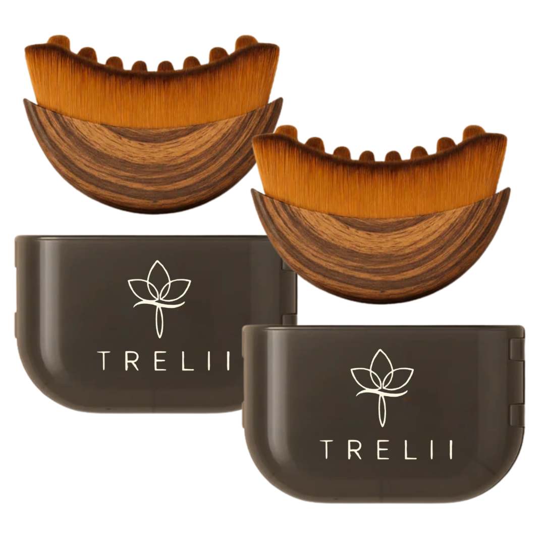 Trelii ansikts- konturpensel