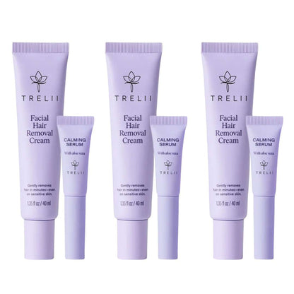 Trelii Hårfjerningskrem-Ansikt