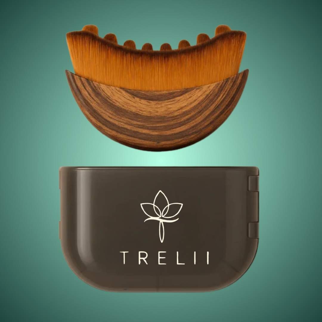 Trelii ansikts- konturpensel