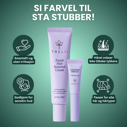 Trelii Hårfjerningskrem-Ansikt