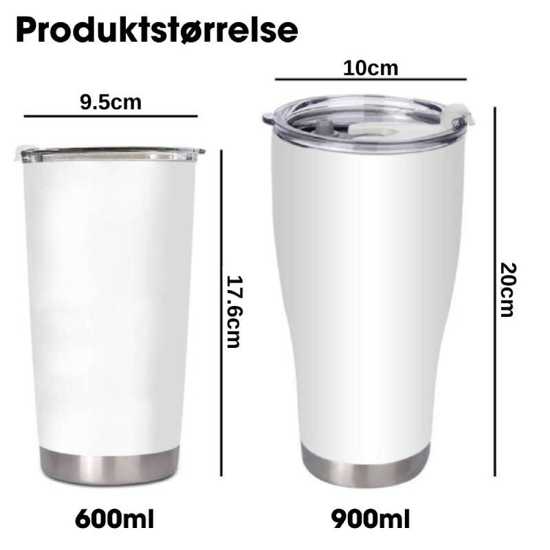 Kjærlighet under månen - En gave fra ektemannen til kona - Personalisert Tumbler