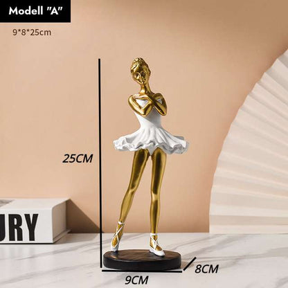 Elegante ballettfiguriner