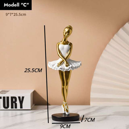 Elegante ballettfiguriner
