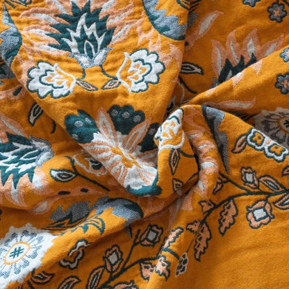 "Oransje" Vendbart skandinavisk teppe