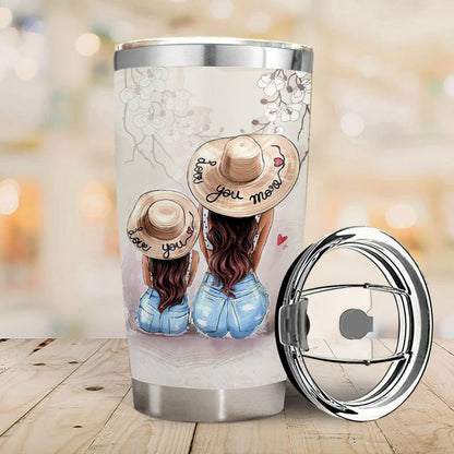 Min skjønnhet er i deg - Gave til datter - Personalisert Tumbler