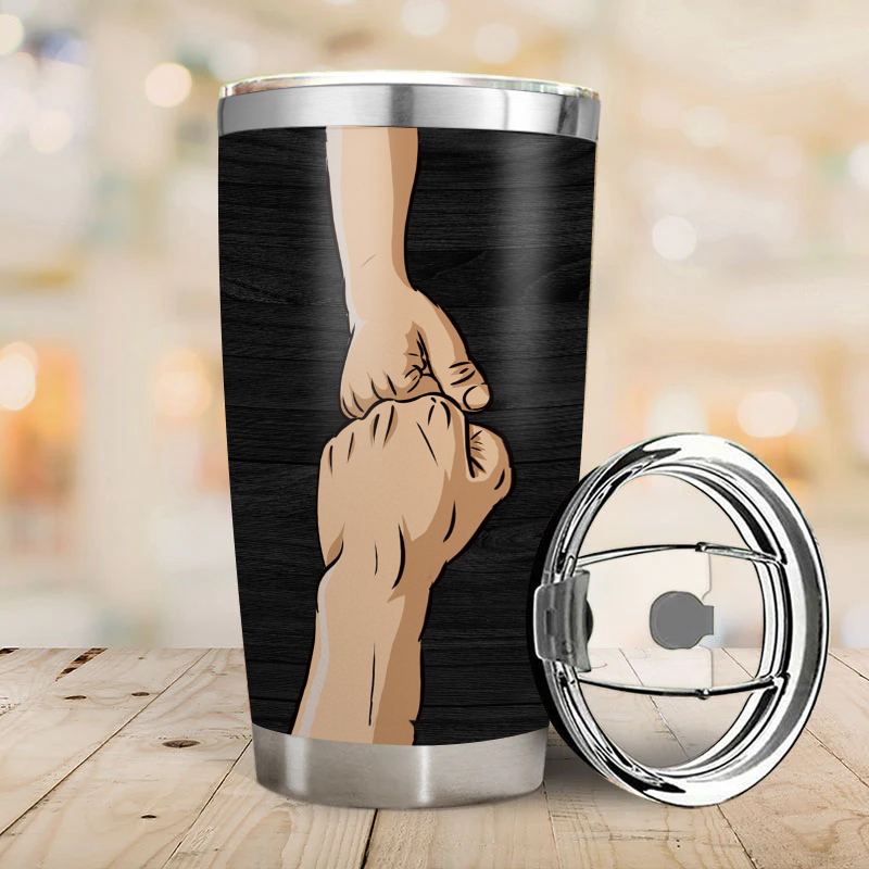 Vi er et flott team - Gave til sønn - Personalisert Tumbler