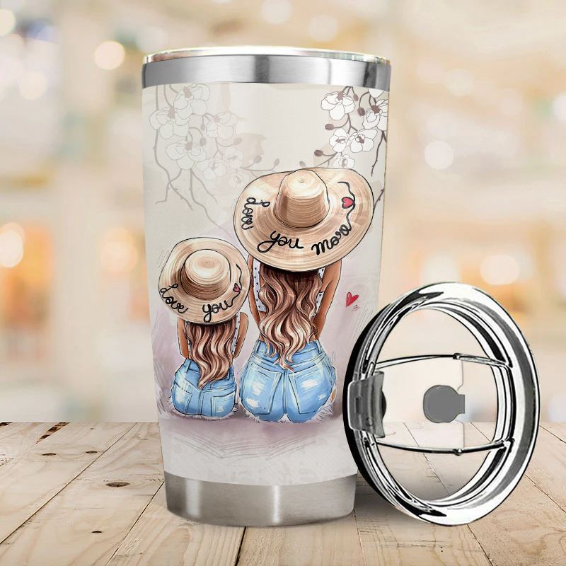 Min skjønnhet er i deg - Gave til datter - Personalisert Tumbler