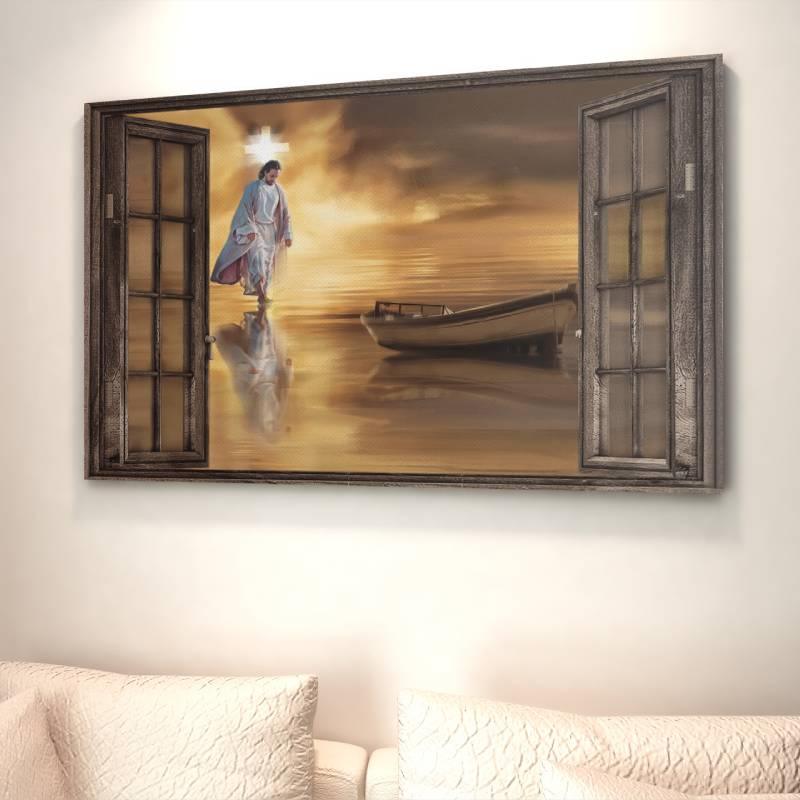 Foto på lerret - "Stråle av opplysning" - Kosteppe