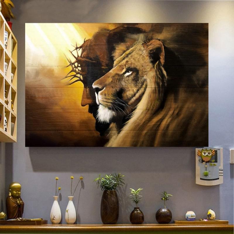 Foto på lerret - "Indre styrke" - Kosteppe