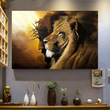 Foto på lerret - "Indre styrke" - Kosteppe