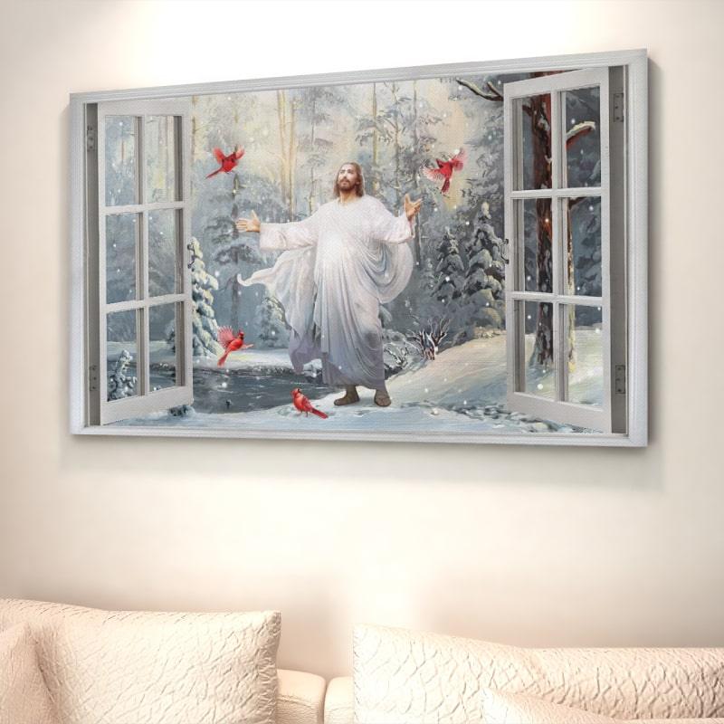 Foto på lerret - "Nåde" - Kosteppe