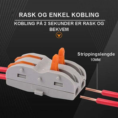 Superrask ledningskontakt - Kosteppe