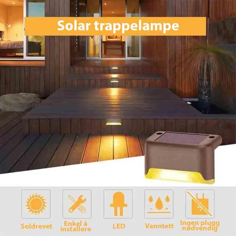 LED utendørs solcellelampe - Kosteppe