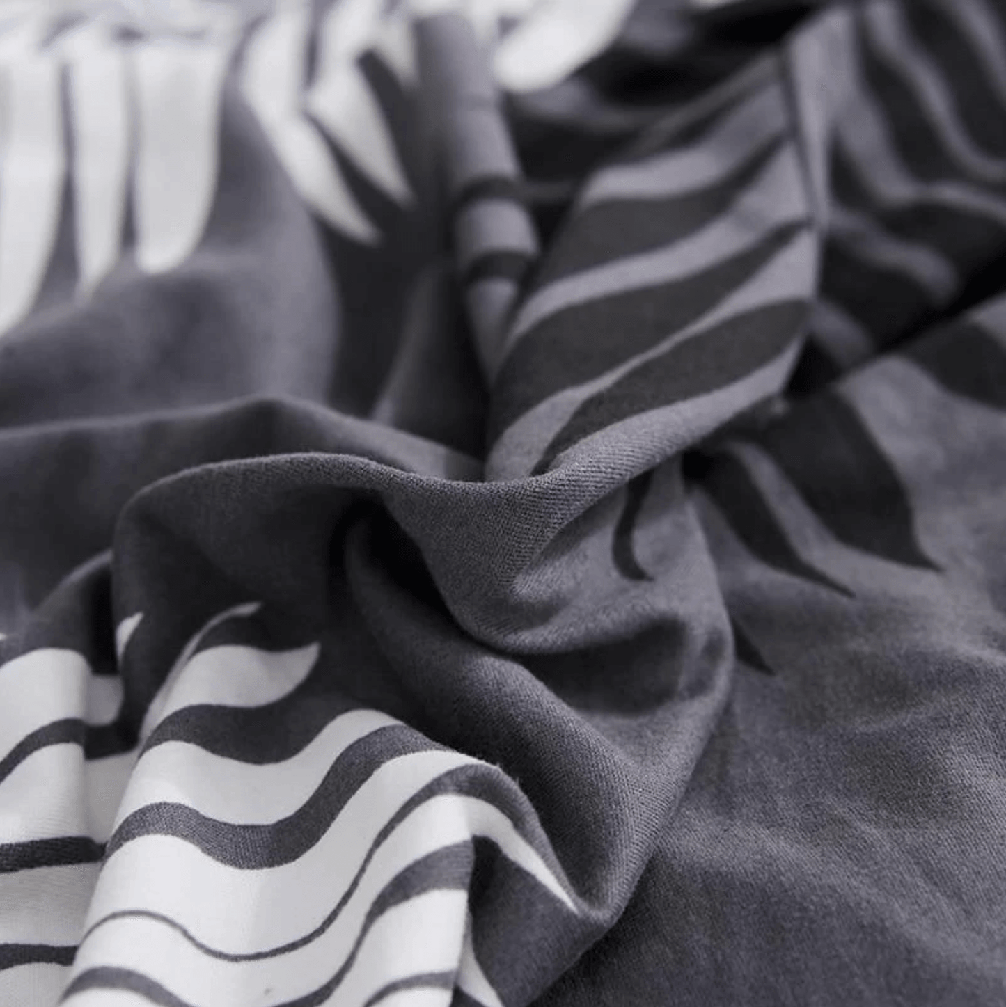 Eksotisk grå - Stretch lenestol og sofatrekk - Kosteppe