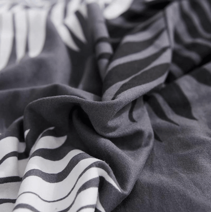 Eksotisk grå - Stretch lenestol og sofatrekk - Kosteppe