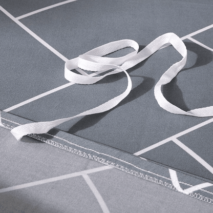 Striper - Stretch lenestol og sofatrekk - Kosteppe