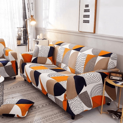 Vintage - Uttrekkbar lenestol og sofatrekk - Kosteppe