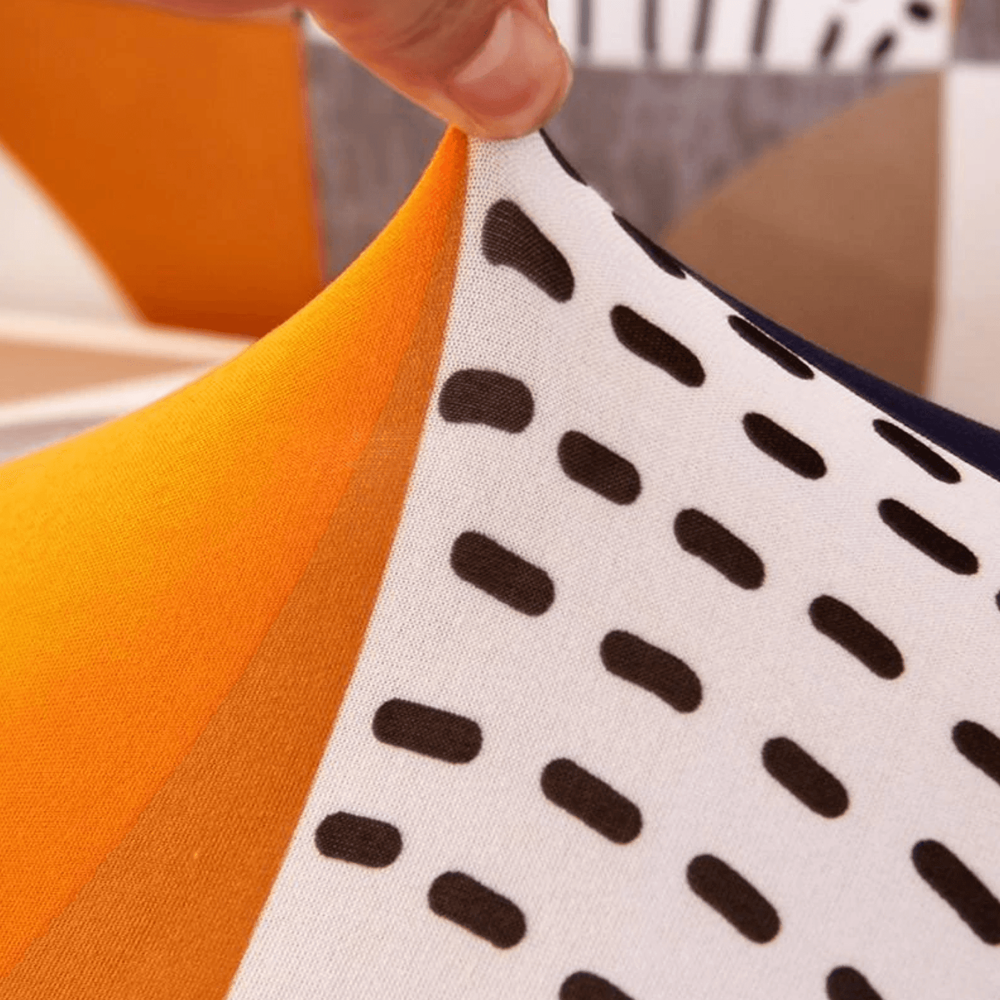 Vintage - Uttrekkbar lenestol og sofatrekk - Kosteppe