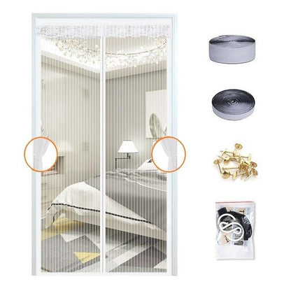 Magnetisk netting skjermdør - Kosteppe