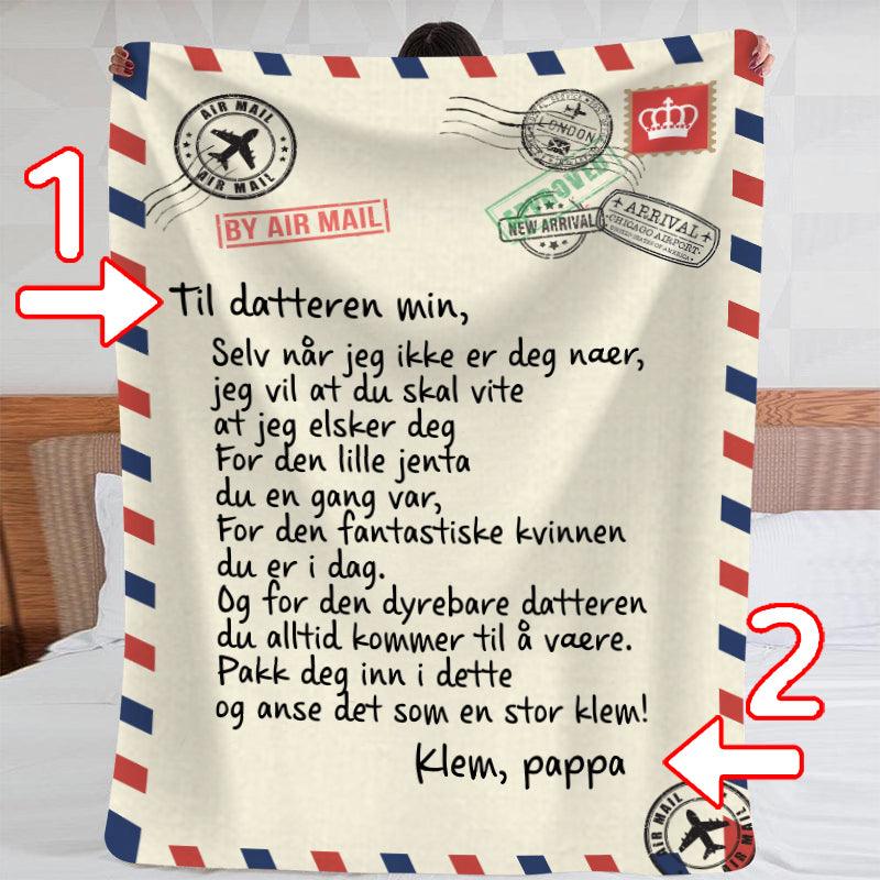 Teppe fra far til datter - For den fantastiske kvinnen - Kosteppe