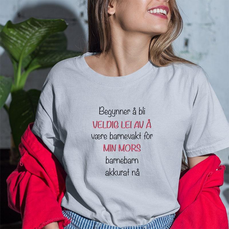 Mamma vet noe T-skjorte - Kosteppe