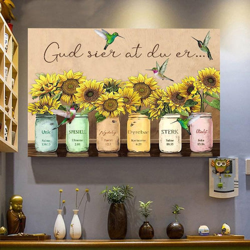 Foto på lerret - "Velsignelse" - Kosteppe