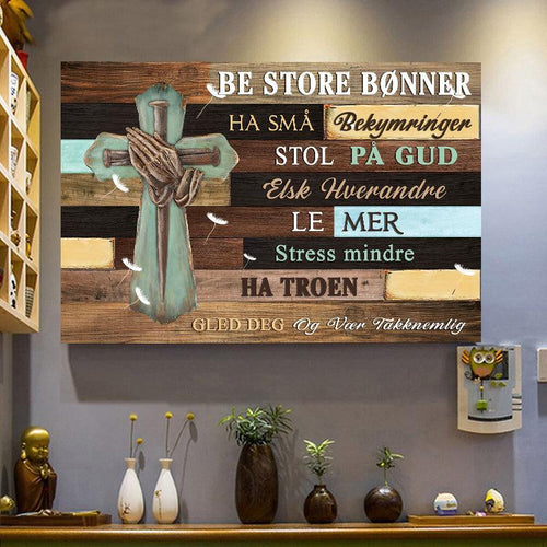 Foto på lerret - "Ordenes kraft" - Kosteppe