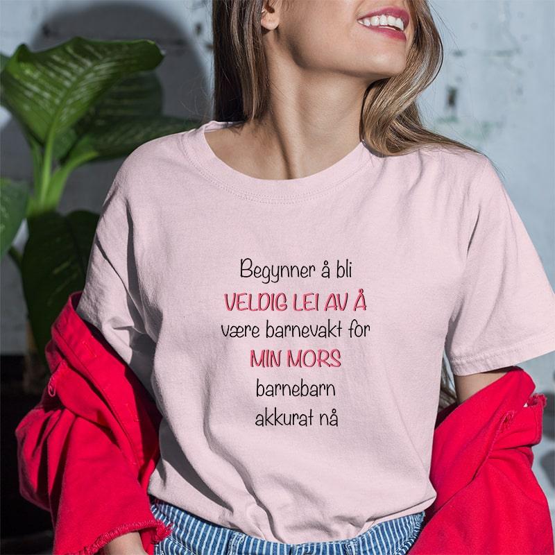 Mamma vet noe T-skjorte - Kosteppe