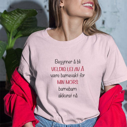 Mamma vet noe T-skjorte - Kosteppe