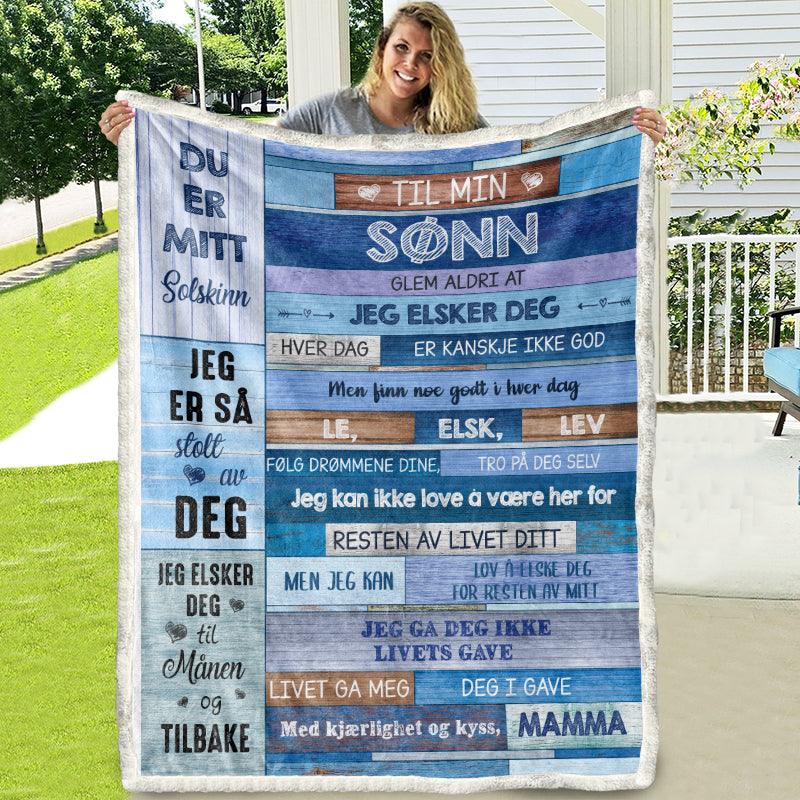 Teppe fra mor til sønn - "Uendelighet av kjærlighet" - Kosteppe