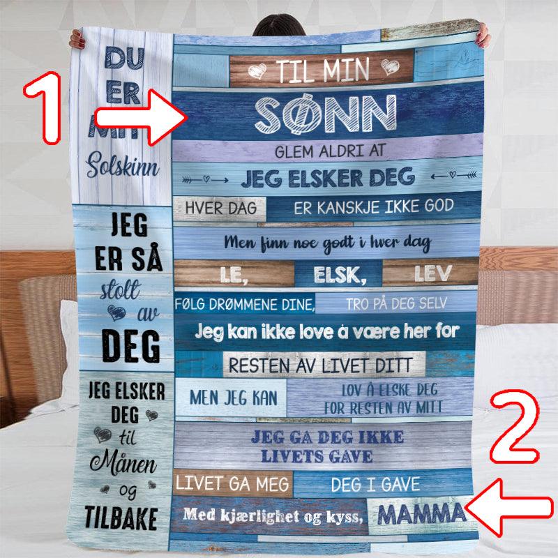 Teppe fra mor til sønn - "Uendelighet av kjærlighet" - Kosteppe