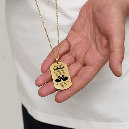 Ekte kjærlighet – Anheng gravert til en kjæreste - Kosteppe