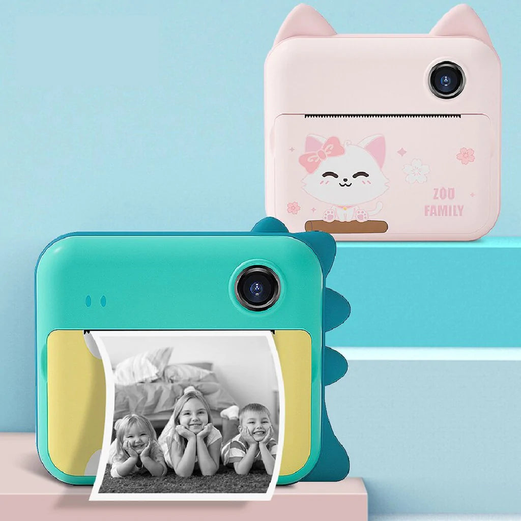 Barnekamera med utskriftsleker - Kosteppe