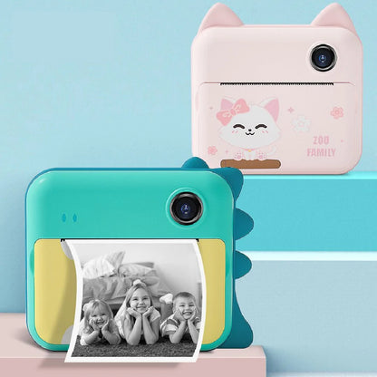 Barnekamera med utskriftsleker - Kosteppe