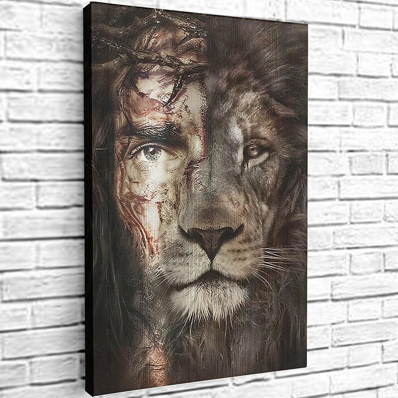 Foto på lerret - "Styrke i sinnet" - Kosteppe