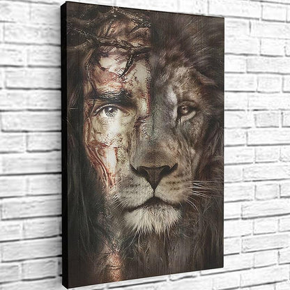 Foto på lerret - "Styrke i sinnet" - Kosteppe