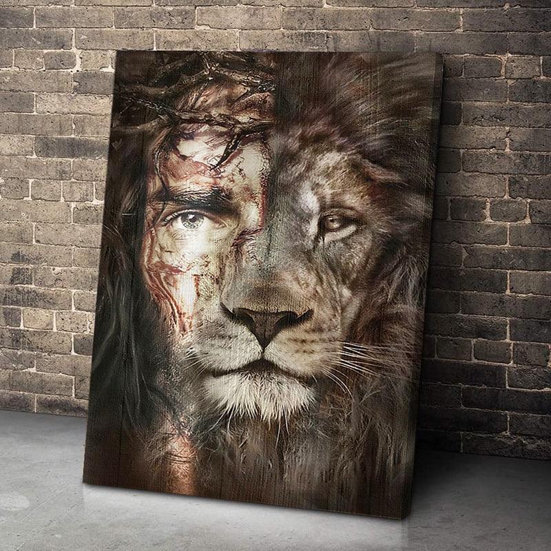 Foto på lerret - "Styrke i sinnet" - Kosteppe