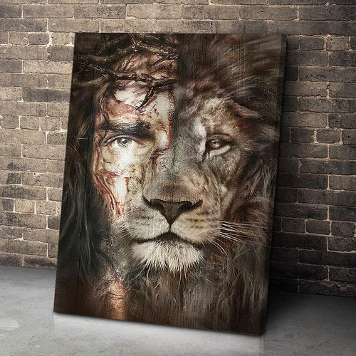 Foto på lerret - "Styrke i sinnet" - Kosteppe