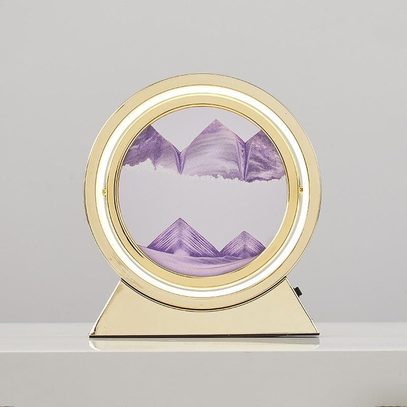 LED-lampe med bevegende sand - Kosteppe