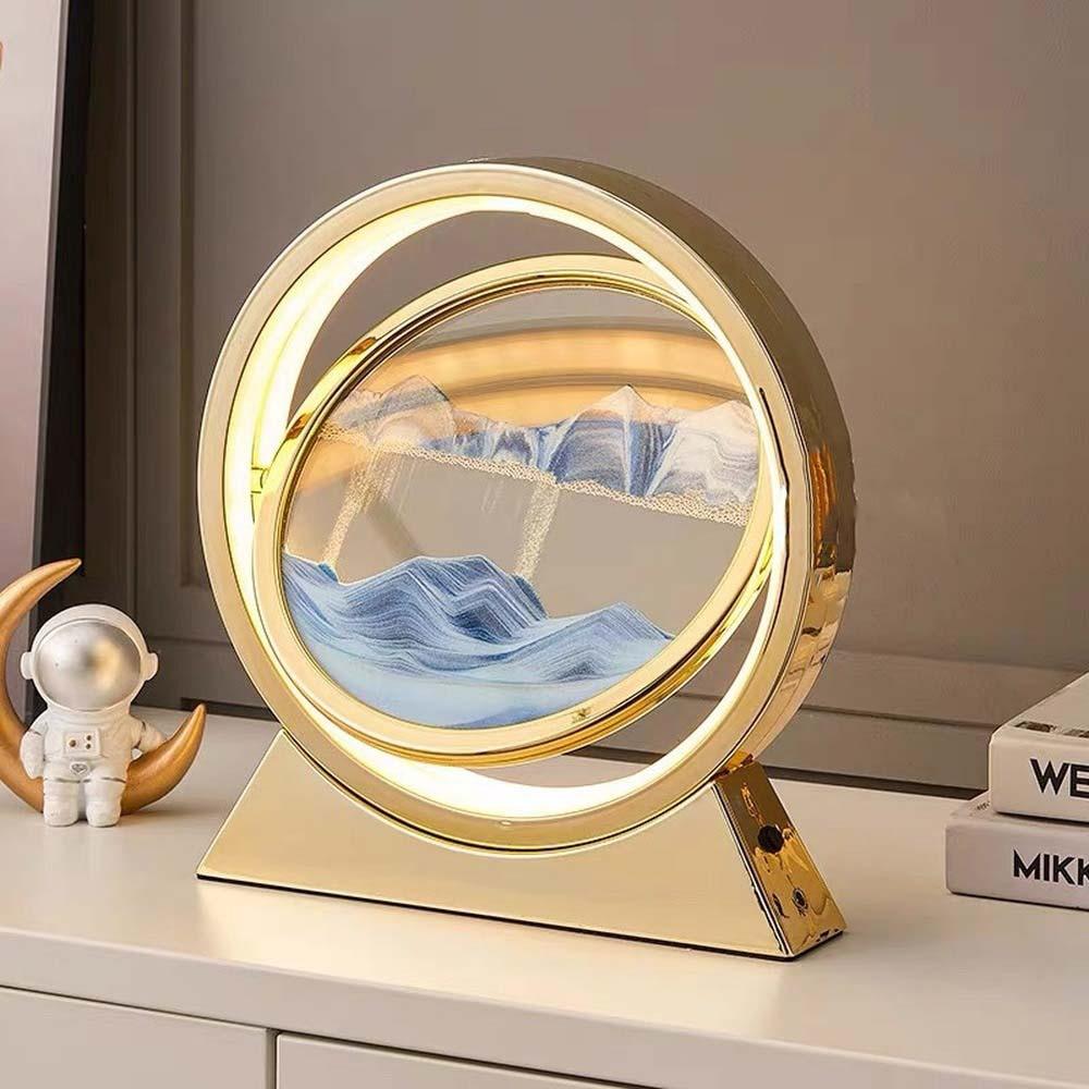 LED-lampe med bevegende sand - Kosteppe