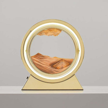 LED-lampe med bevegende sand - Kosteppe