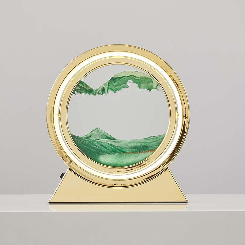 LED-lampe med bevegende sand - Kosteppe