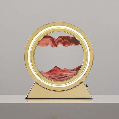 LED-lampe med bevegende sand - Kosteppe