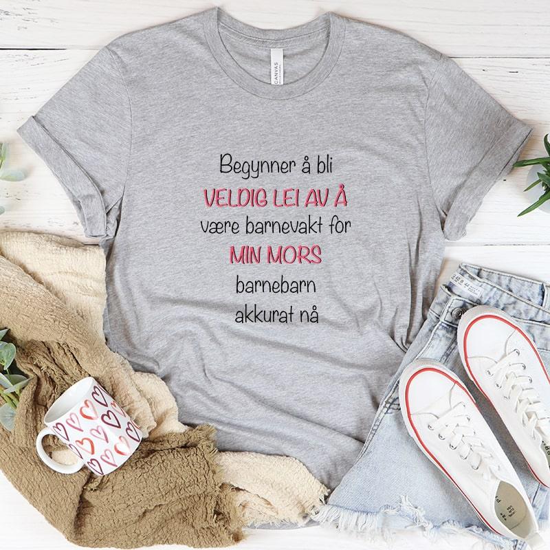 Mamma vet noe T-skjorte - Kosteppe