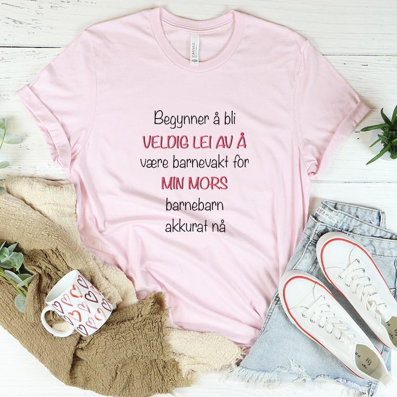 Mamma vet noe T-skjorte - Kosteppe