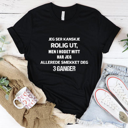 Etter mitt syn T-skjorte - Kosteppe