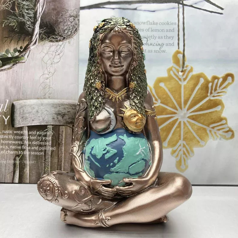 STATUE AV MODER JORD - Kosteppe