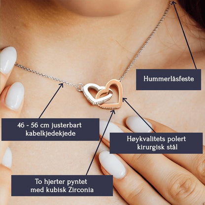 Anheng til en kjæreste - "Vi er sammen for alltid" - Kosteppe