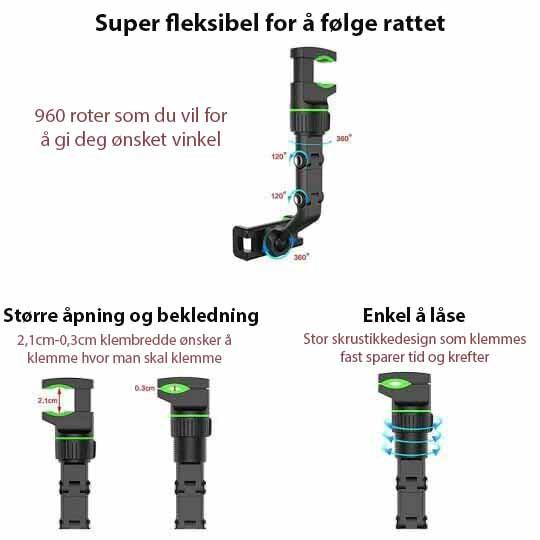 Multifunksjonell telefonholder - Kosteppe